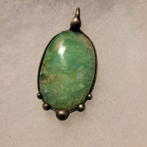 Chrysoprase Pendant